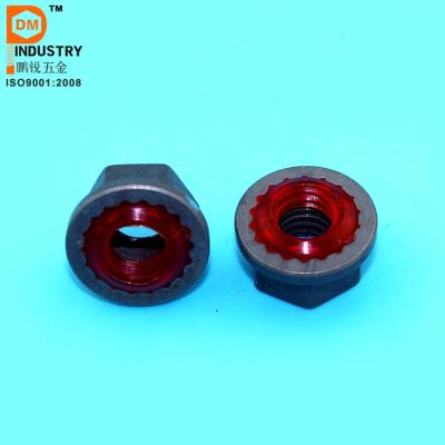 China General Yellow Zinc Industry Lock Nuts Sealing Joint Nuts for sale