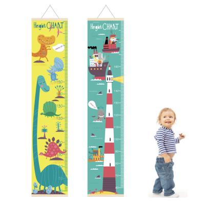 China Widely Used Baby Growth Chart For Kids Wall Hanging Growth Chart Growth Chart Ruler for sale