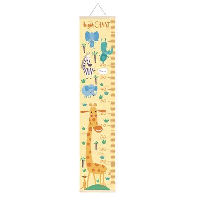 China Widely Used Customize Baby Growth Chart For Kids Wall Hanging Growth Chart Growth Chart Ruler for sale