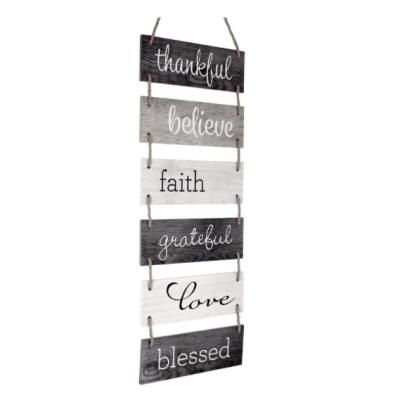 China Europe Customized Wall Hanging Wooden Sign Decoration Rustic Wooden Sign For Home for sale