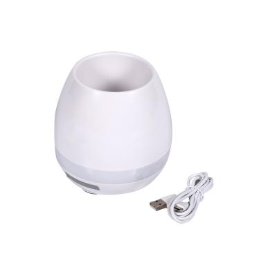 China Wireless Charger for Mobile Phone Garden Herb Potted Plant Sensor BT Speaker Smart Flower Pot for sale