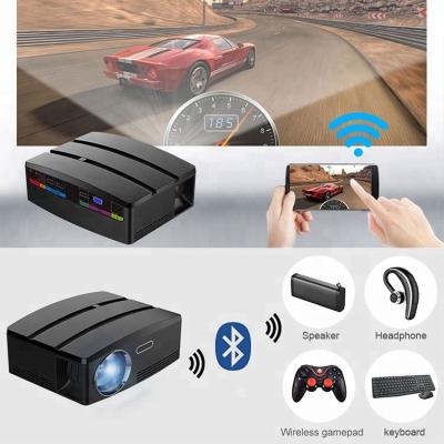 China LCD Smart Home Theater LED Mini Pico Beamer LED 4K Mobile Projector with Android WiFi for sale