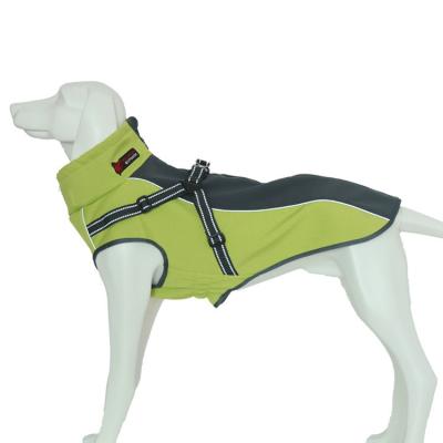 China Sustainable Multi Color Adjustable Dog Vest With Harness In A Waterproof Dog Clothing for sale