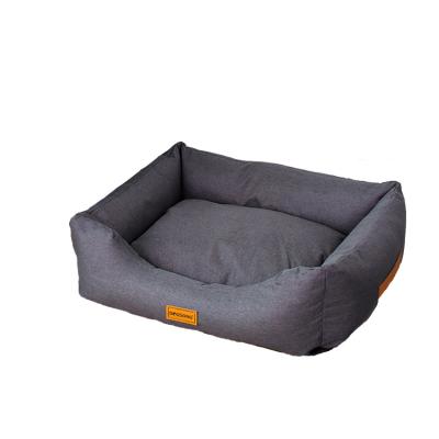 China Breathable Soft Pet Sofa Bed With AB Side Lining And Non Slip Bottom For Dogs And Cats for sale