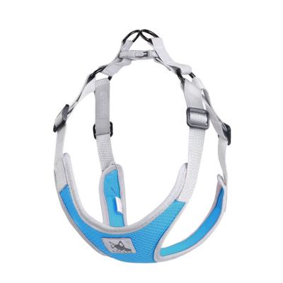 China High Quality Lightweight Padded Dog Sport Harness Reflective Dog Leash With Mesh Fabric for sale