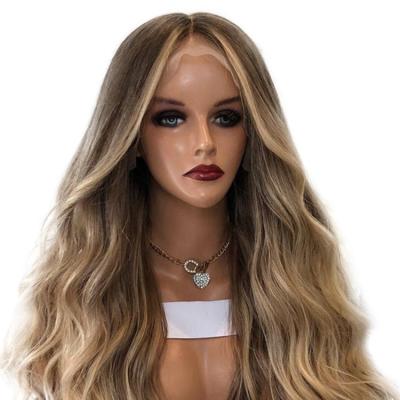 China Natural WAVE Hair Wigs Faux Scalp Wave Wigs Pre Plucked Brazilian Virgin Hair Lace Front Wigs For Woman for sale