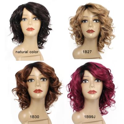 China Wholesale Brazilian HD Swiss Lace Human Hair Wigs Shortly, Short Virgin Wigs For Cheap Black Women for sale