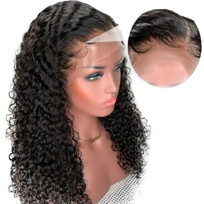 China Wholesale Water Wave Peruvian Human Hair Wig,Hd Peruvian Hair Transparent Swiss Frontal Wigs Cabelo Humano Lace Wig Human Hair for sale