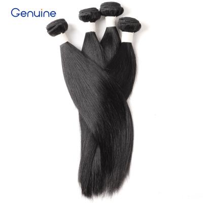 China Wholesale Straight Natural Black 100% Virgin Hair Bundles Tape 8A Human Hair Extensions Double Drawn for sale