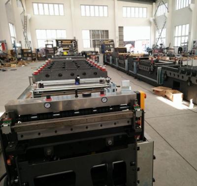 China Packaging industry automatic plate making aluminum bag in carton making machine for sale