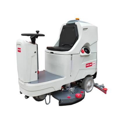 China Hotels Ride On Type Floor Washing Scrubber High Power High Performance Floor Cleaning Cleaning Filling Machine With 165L Water Tank for sale