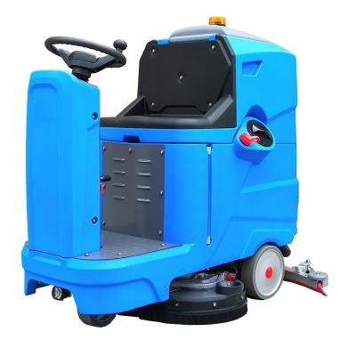 China High Quality Commercial Epoxy Marble Tile TANJIE M6 Electric Tower On Floor Scrubber with 60L Tank, Commercial Epoxy Marble Tile Cleaning Machine for sale