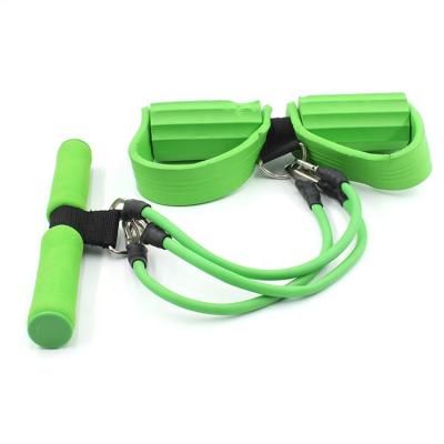 China Home Abdominal Training Thigh Arm Leg Thigh Workout Yoga Gym Pedal Elastic Multi-Function Fitness Home Abdominal Training Pedal Pull Rope for sale