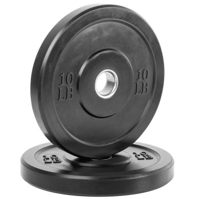 China Rizhao Eco-Friendly and Top Quality Custom Logo Gym Weights Training Barbell Weightlifting Hammers Black Natural Rubber Bumper Plates Kg Pounds for sale