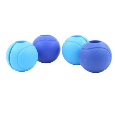 China Durable Custom Logo Exercise Ball Shape Round Dumbbell Kettlebell Handle Increase Arm Size Muscle for sale