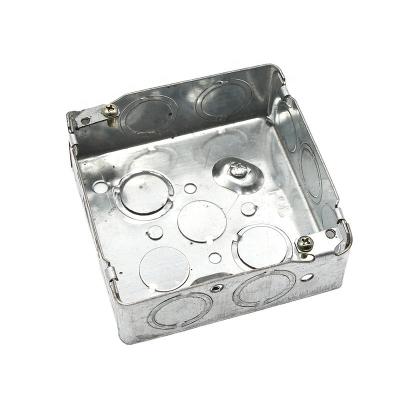 China Galvanized Steel Outdoor Extension Pre-galvanized Floor Socket Outlets Electrical Box For Cable Distribution for sale