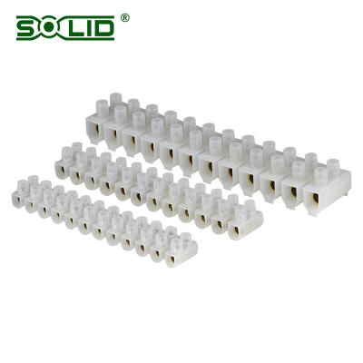 China Hot Sale PA 2017 PE Screw Terminal Block Terminal Block Pluggable Strip And Phoenix Terminal Block Bridge for sale