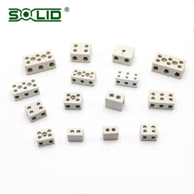 China PA factory plug H-E8 plastic square hole 12 position ceramor terminal block type high temperature to resist for sale