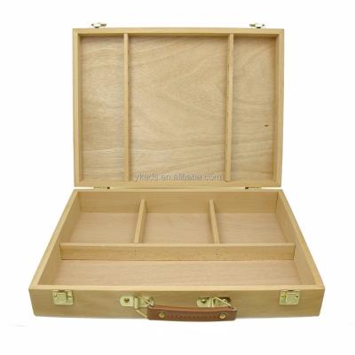 China Pantone Handmade Color Customized Small Promotion Wooden Chests for sale