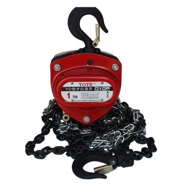 China Heavy Duty 10ton Block Lifting Chain Load Pulling Popular Type Manual Hand Tool Chain Hoist Small Size 0.5-10ton Chain Block Block Market VD Lifting Equip for sale