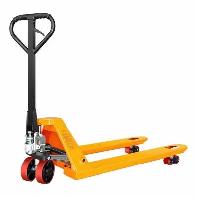 China Good Quality Nylon PU Wheel Hand Pallet Truck 2ton 2.5ton 3ton 3.5ton 5ton Jack Material Handling Tools 1-10T for sale