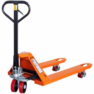 China Steel Hand Pallet Truck Factory Price Customized Manual 2tons 2500kg 3tons 5tons Manual Forklift Pallet Truck 10 Tons Hand Hydraulic Pallet Truck for sale