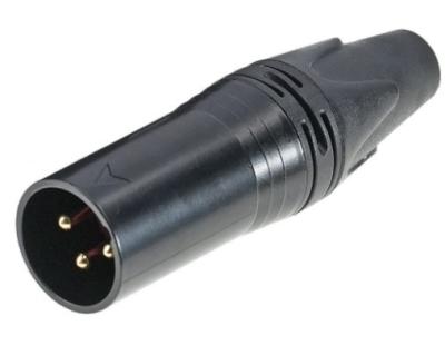 China Powerful Outdoor Waterproof 3 Pin XLR Connector Male Female Plug Socket for Audio Video for sale