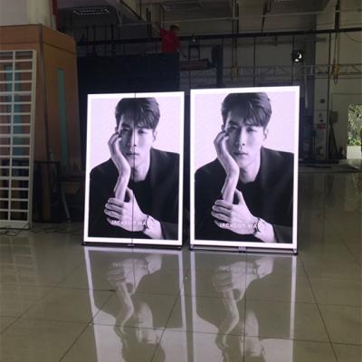 China Advertising Frameless High Definition Indoor Slim Led Poster for sale