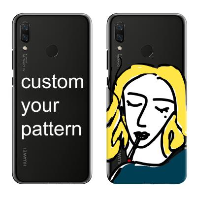 China Anti-scratch Customized 1.5mm Transparent TPU Phone Case Soft Shockproof Mobile Covers Full Protection For Huawei nova 2i 3 4 5 6 Se 7i 7 8 for sale