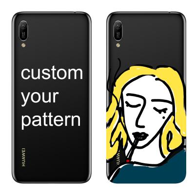 China Fanshion 2021 New Products Obastyle Customized Simple Printing Custom Clear Soft Phone Case For Huawei Y5P Y6P Y7P Y8P Y9A for sale