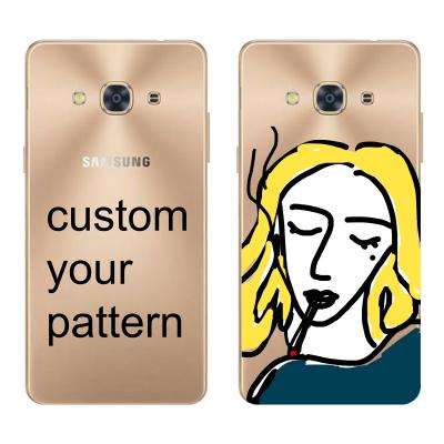 China Customized Anti-knock 1.5mm Thickness TPU Clear High Quality Cell Phone Case Full Cover Customized For Samsung J3 pro J4 plus J7 Prime for sale