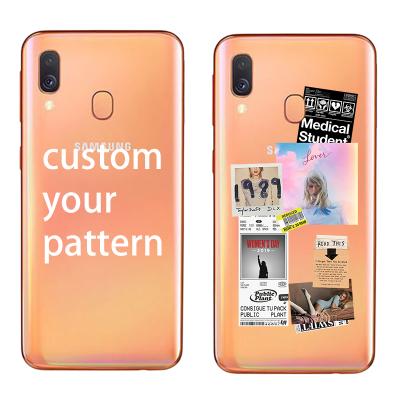 China Wholesale Customized OEM style 2mm anti-knock transparent soft tpu printing colorful pattern phone case for Samsung A10S A11 A12 A20 A21S for sale