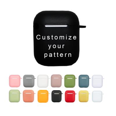 China New Products Eco-friendly Fashion Wireless Earphone Silicone Personalized Case For Airpods 1 2 Pro TPU Cover Custom Support dropshipping for sale