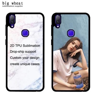 China Customized Custom Copy Unique Phone Case Fancy Cell Phone Case For vivo Y91 2D Sublimation TPU Dropshipping Support for sale