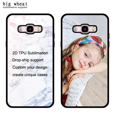 China Luxury Eco-friendly Sublimation Mobile Phone Accessories Case Printing For Samsung J5 2016 2D Sublimation TPU Dropshipping Backing for sale