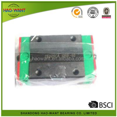 China QE20 HIWIN Aluminum Linear Guideway Bearing QEH20CA for sale