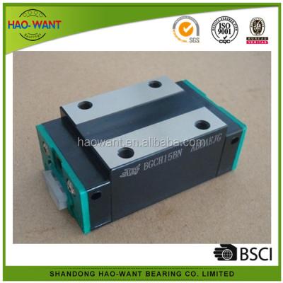 China Cutting Machine STAF Linear Bearing BGXS25BN Made in TAIWAN for sale