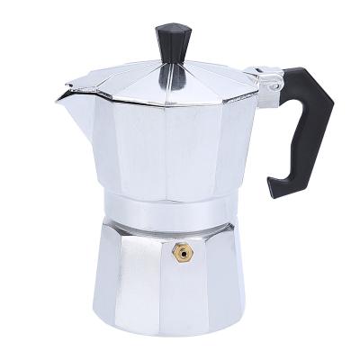 China Sustainable China Espresso Coffee 300Ml Aluminum Pp Coffee Maker Moka Coffee Pots For Classic Italian for sale