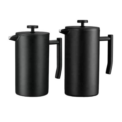 China Viable New Design Food Grade French Press Coffee Maker High Quality Heat Resistant In China for sale