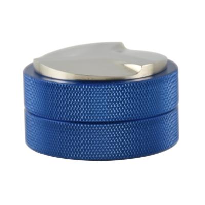 China Sustainable New Arrival Hot Selling Blue Coffee Tamper Set Stainless Steel Coffee Tea Tools For Brewing Coffee for sale