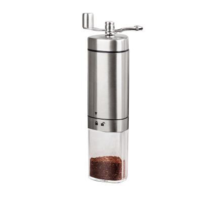 China Viable Wholesale High Quality Custom Stainless Steel Manual Coffee Grinder Adjustable Factory In China for sale