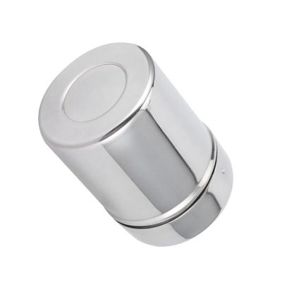 China 2022 Sustainable Best Selling Stainless Steel Salt And Pepper Shaker Multiple Salt Shaker For Restaurant for sale