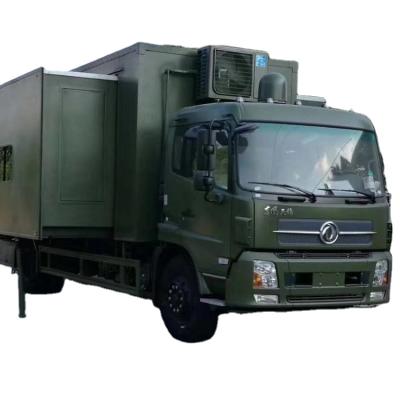 China 4X2 Dongfeng 8 /12 People Camper Truck Military Recreation Vehicle For Sale 9610X2550X3980 mm for sale