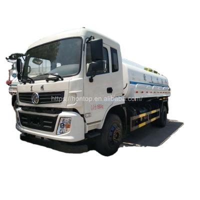 China Dongfeng 4*2 12000L drinking water tank truck for hotels 12 ton water truck for sale for sale