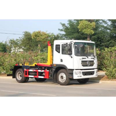 China DONGFENG Hotels 12 Cubic Meter Decay Garbage Truck Waste Hook Lift Garbage Truck for sale