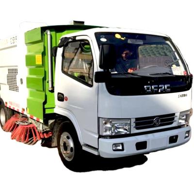 China Machinery repair shops Dongfeng 4X2 5m3 vacuum road sweeper truck sweeper truck for road sales for sale