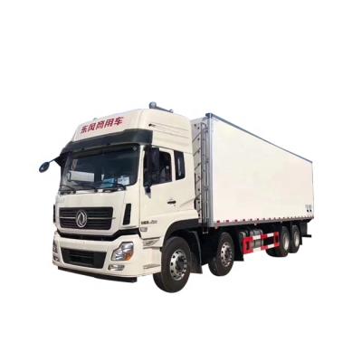 China 8*4 Dongfeng TianLong 52CBM Fruit/Seafood/Meat/Vegetable Refrigerator Truck For Sale for sale