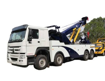 China Sinotruck HOWO 8*4 50tons 28tons Road Wrecker Recovery Tow Truck Rescue Wrecker Truck for sale