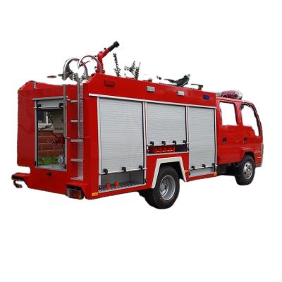 China 2.5CBM Japanese Water Tank Jet Fire Rescue Fighting Vehicle Foam Fire Truck With ISUZU Custom Chassis for sale