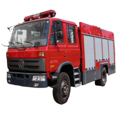 China Euro3 RHD Fire Truck 8 Ton Water Tanker Fire Fighting Truck Price 7990X2490X3410 for sale